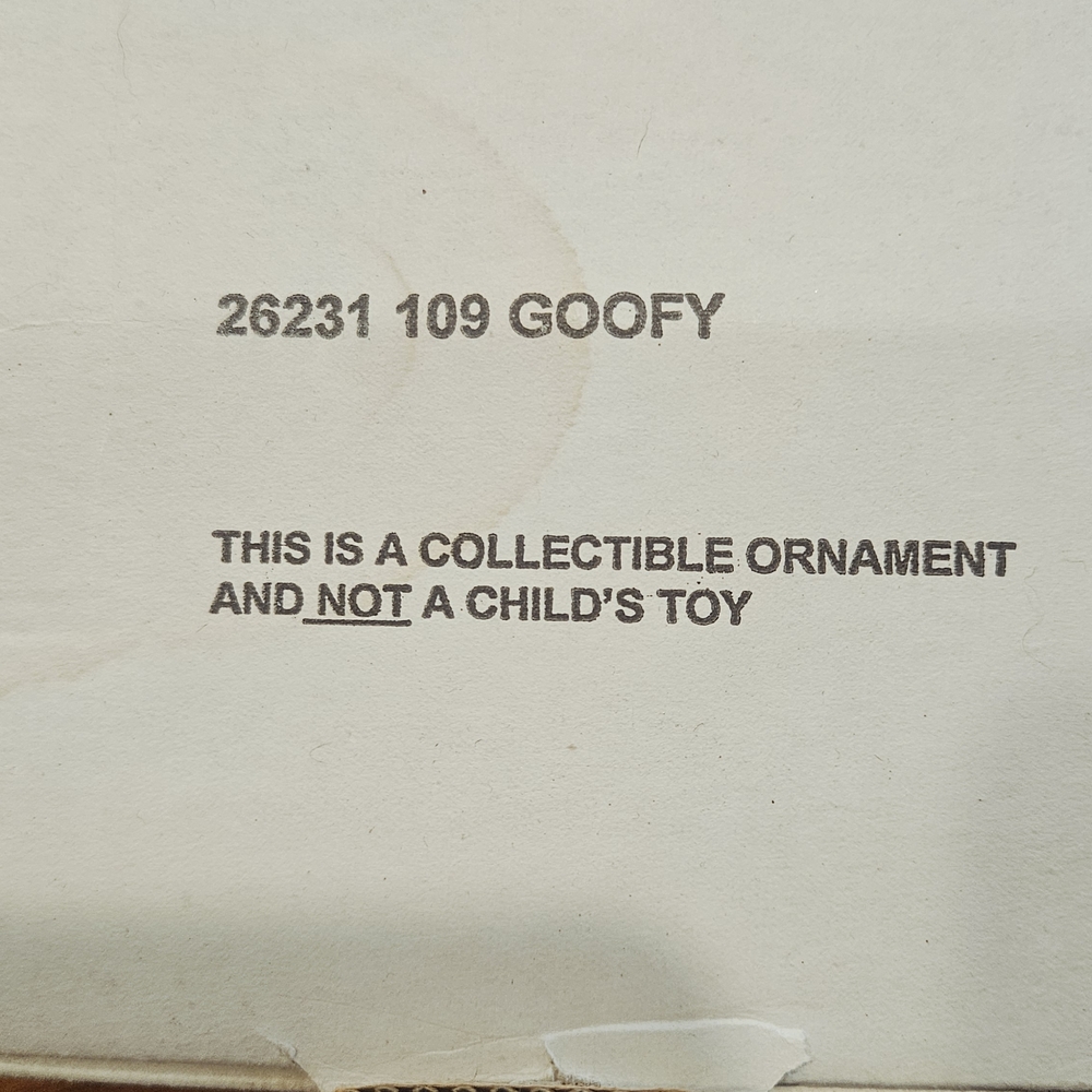 Disney Goofy Holiday Ornament